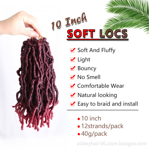 Julianna Kids Hair Extensions Bulk Wholesale Mixed Girls Soft Locs Crochet Kids School Hair For Kid Curly Hair